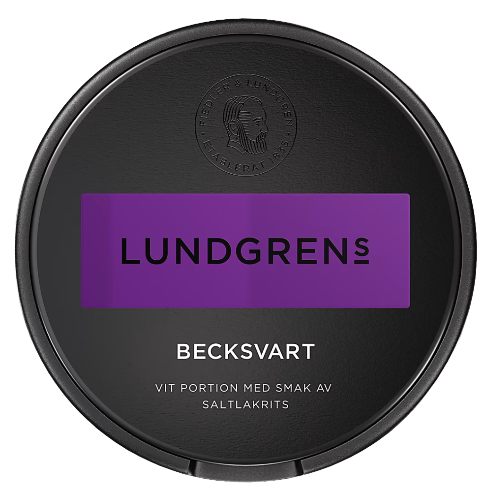 Lundgrens becksvart snus