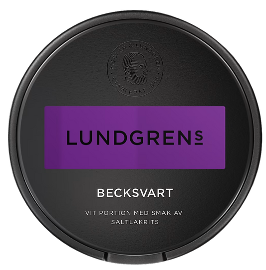 Lundgrens becksvart snus