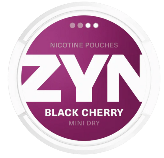 ZYN black cherry snus