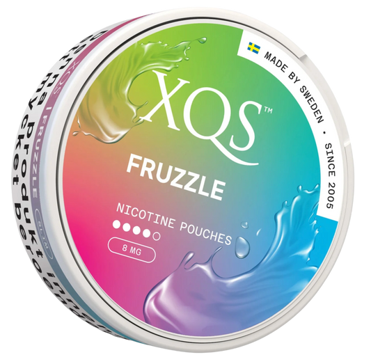 XQS fruzzle nicotine pouches