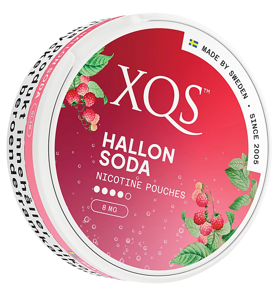 XQS hallon soda snus