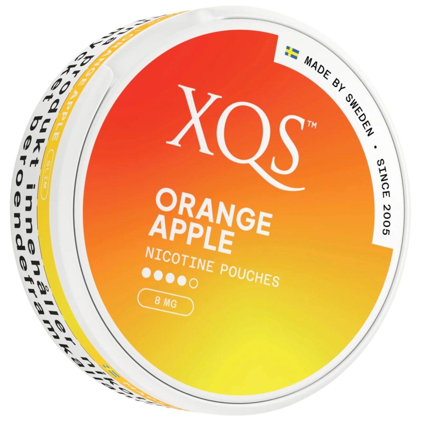 XQS orange apple snus