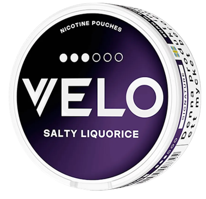 Velo salty liquorice snus