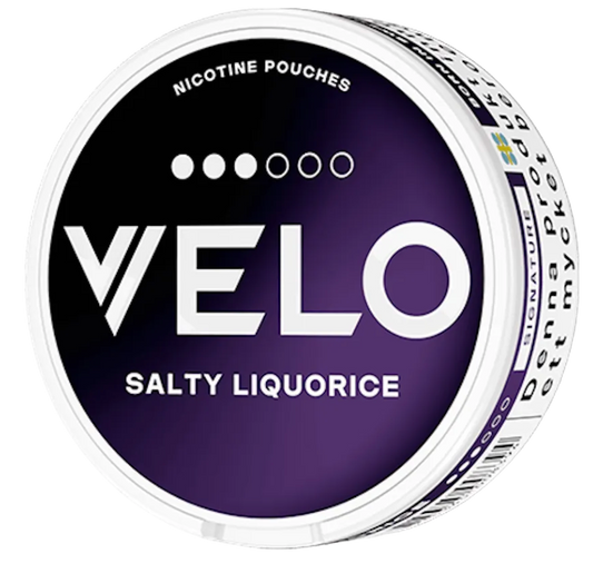 Velo salty liquorice snus