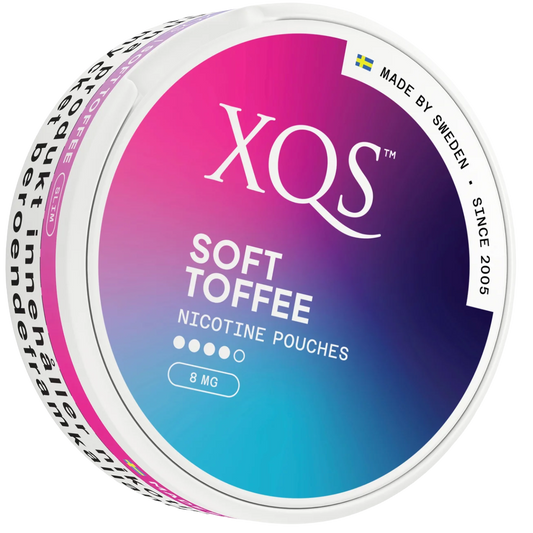 XQS soft toffee snus